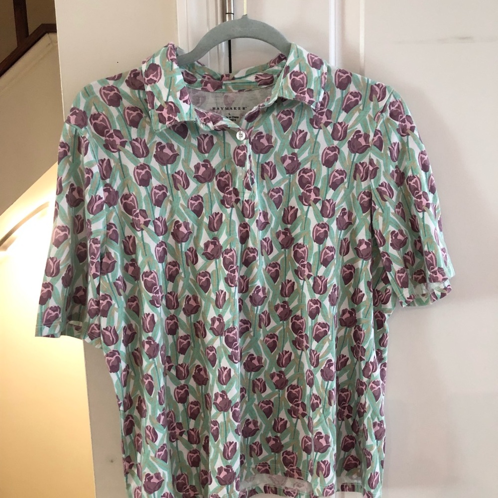 Ladies Haymaker top size large